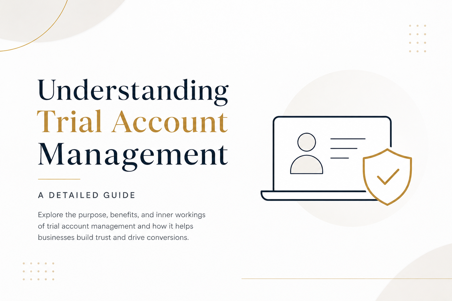 Forex trading dashboard – trial account management
