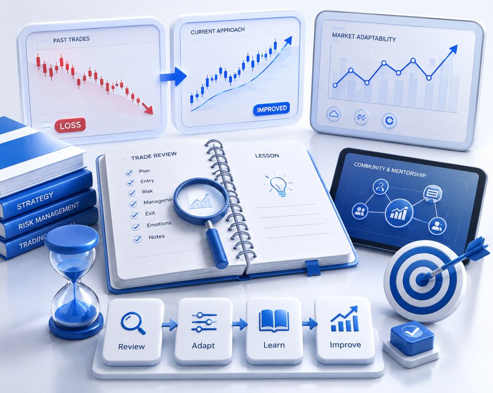 Adapting and learning from forex mistakes — post-trade review and strategy evolution