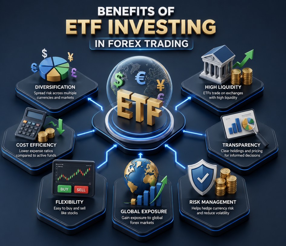 Benefits of ETF investing for forex traders — portfolio diversification and capital preservation