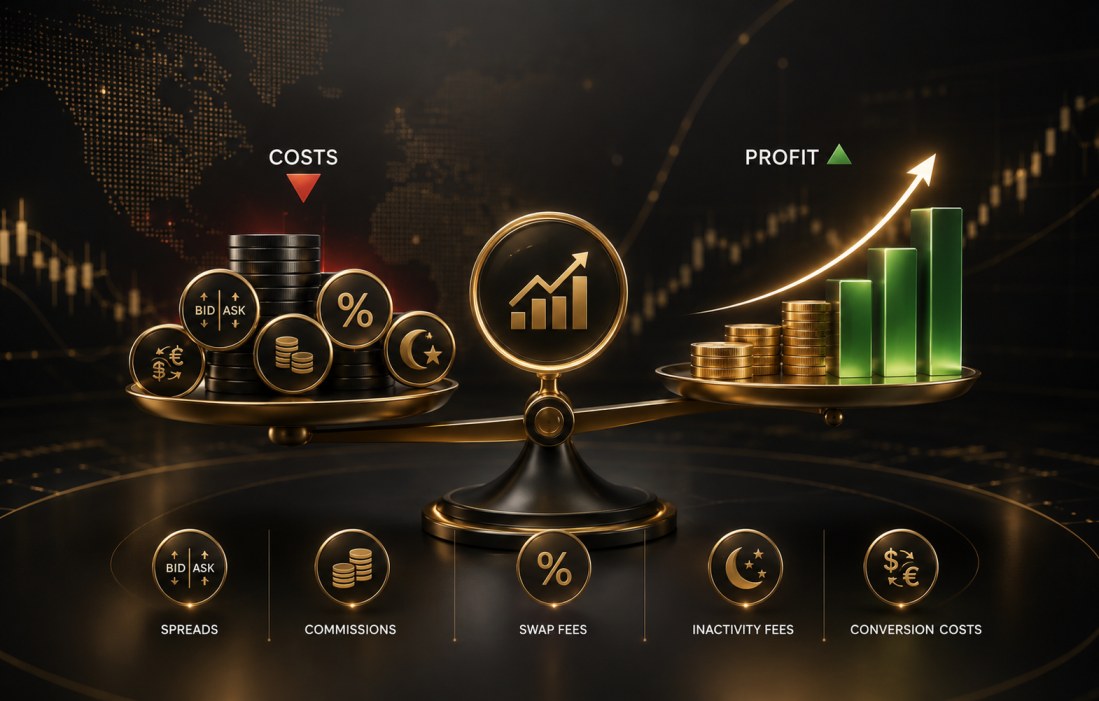 Forex trading costs and spreads comparison chart