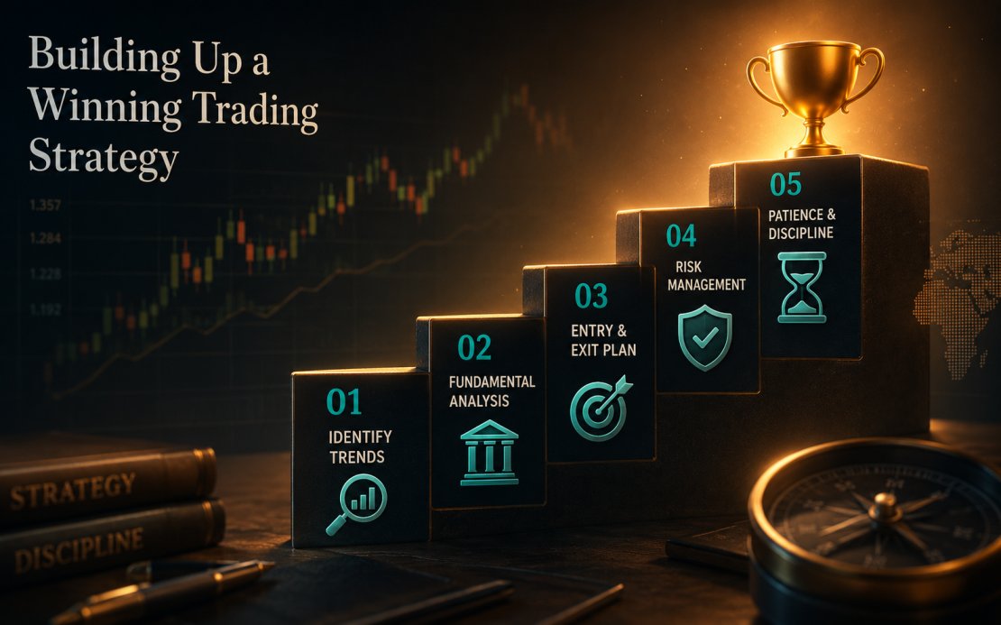 Building a winning forex trading strategy — planning and chart analysis
