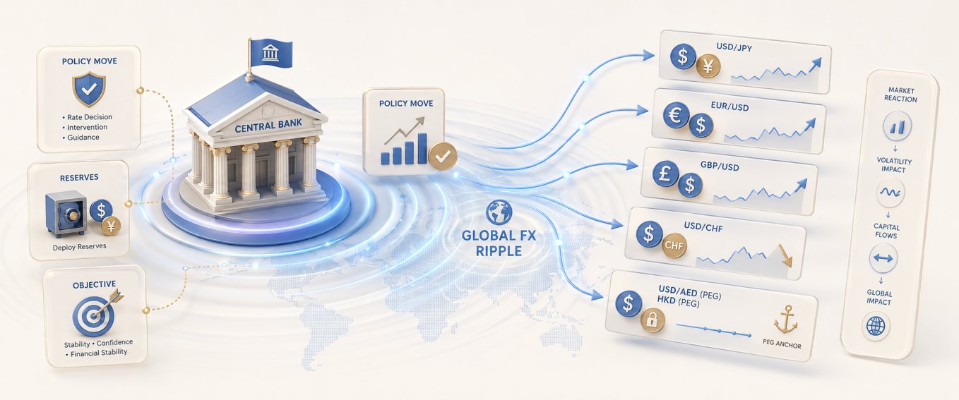 Central Bank Digital Currency CBDC concept with global digital financial network and currency ripple effects