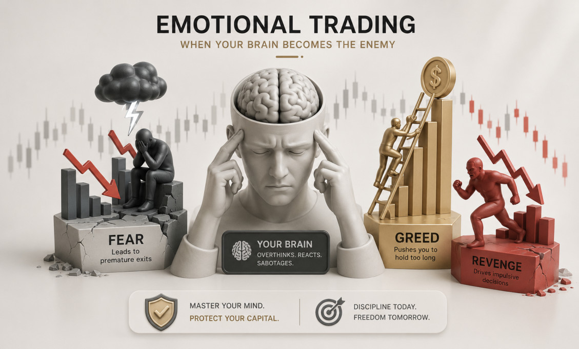 Emotional decisions and cognitive bias in forex trading — fear and greed