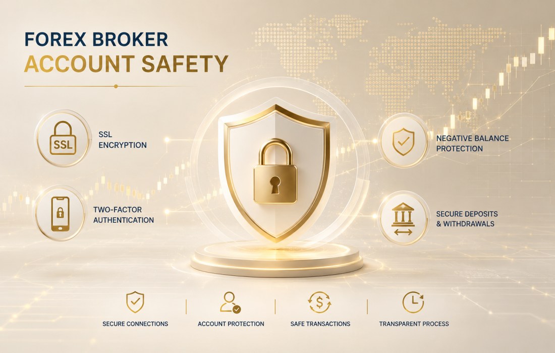 Forex broker account security and encryption measures