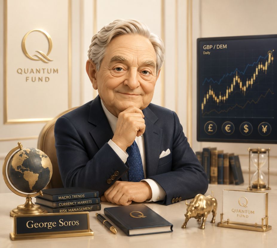George Soros — Founder of the Quantum Fund, top forex trader