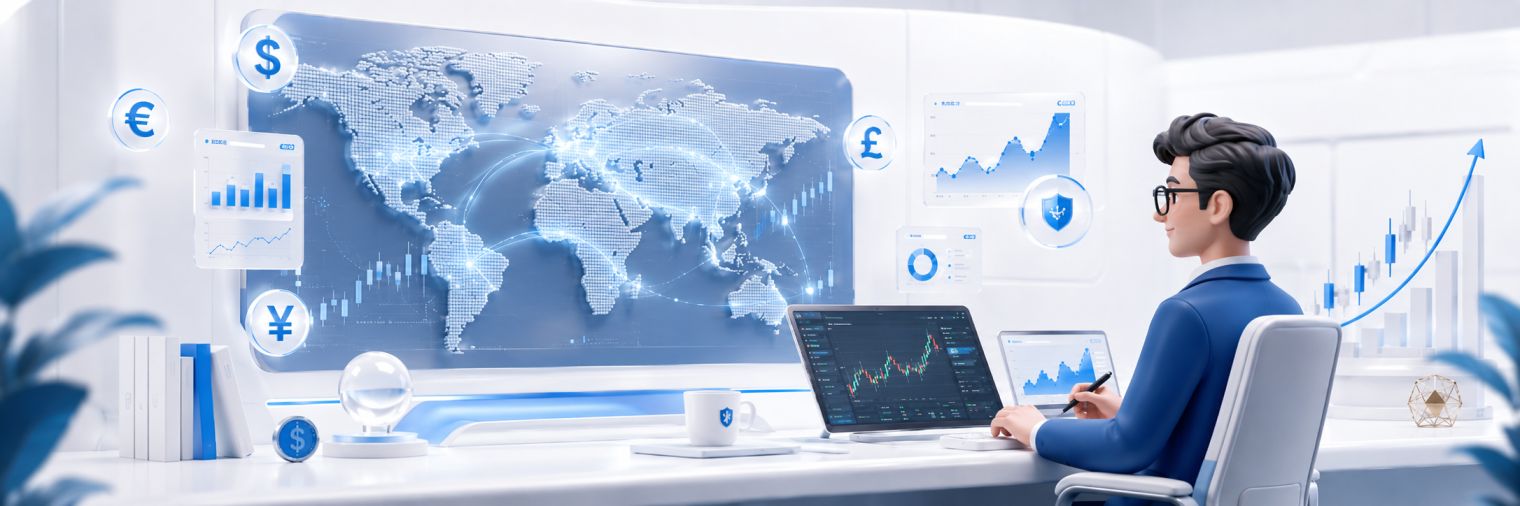 Global forex market map showing international currency flows and hedge fund alpha generation opportunities