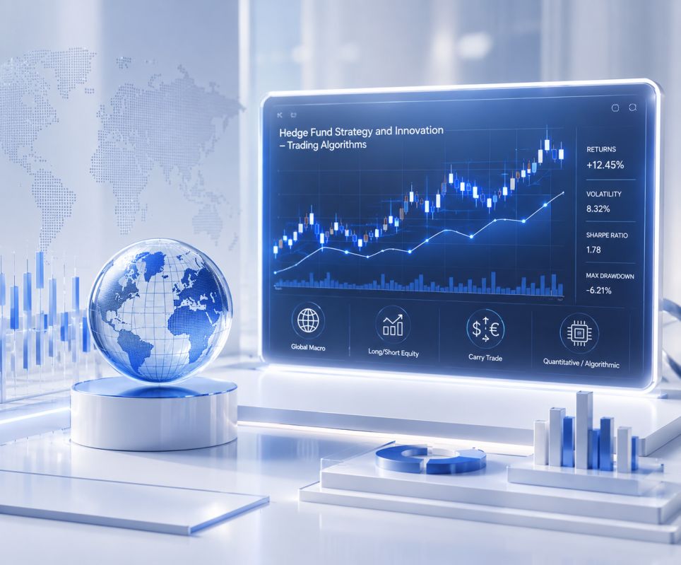 Hedge fund quantitative strategy and algorithmic trading innovation