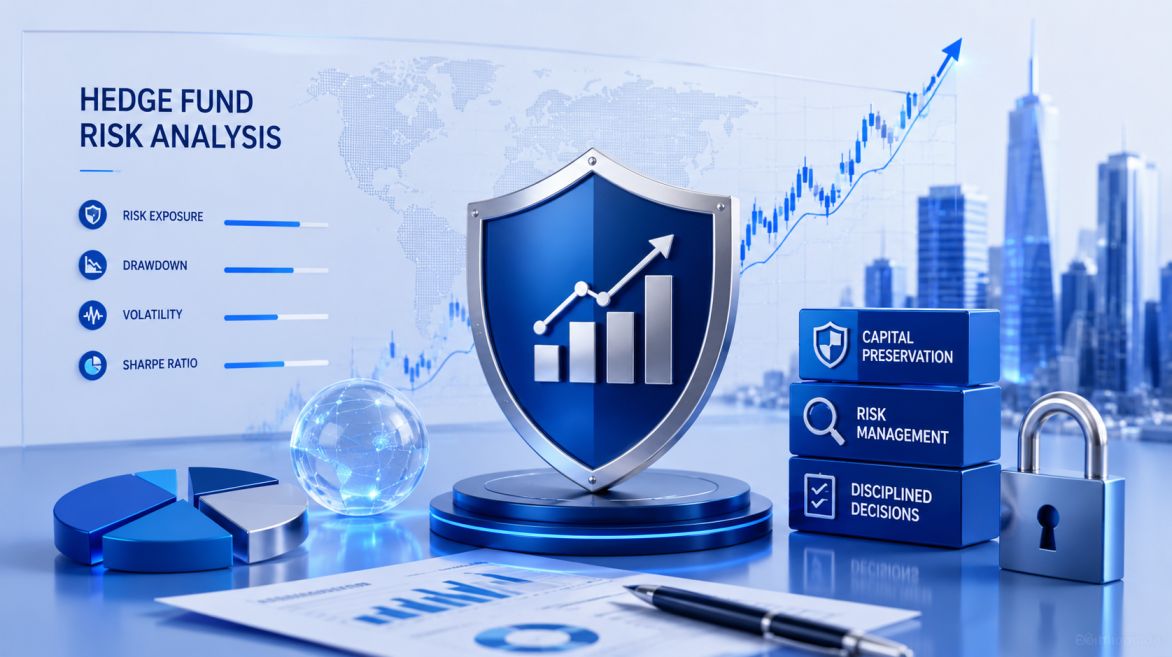 Hedge Fund Risk Analysis — Professional Forex Trading Dashboard showing risk metrics and market data