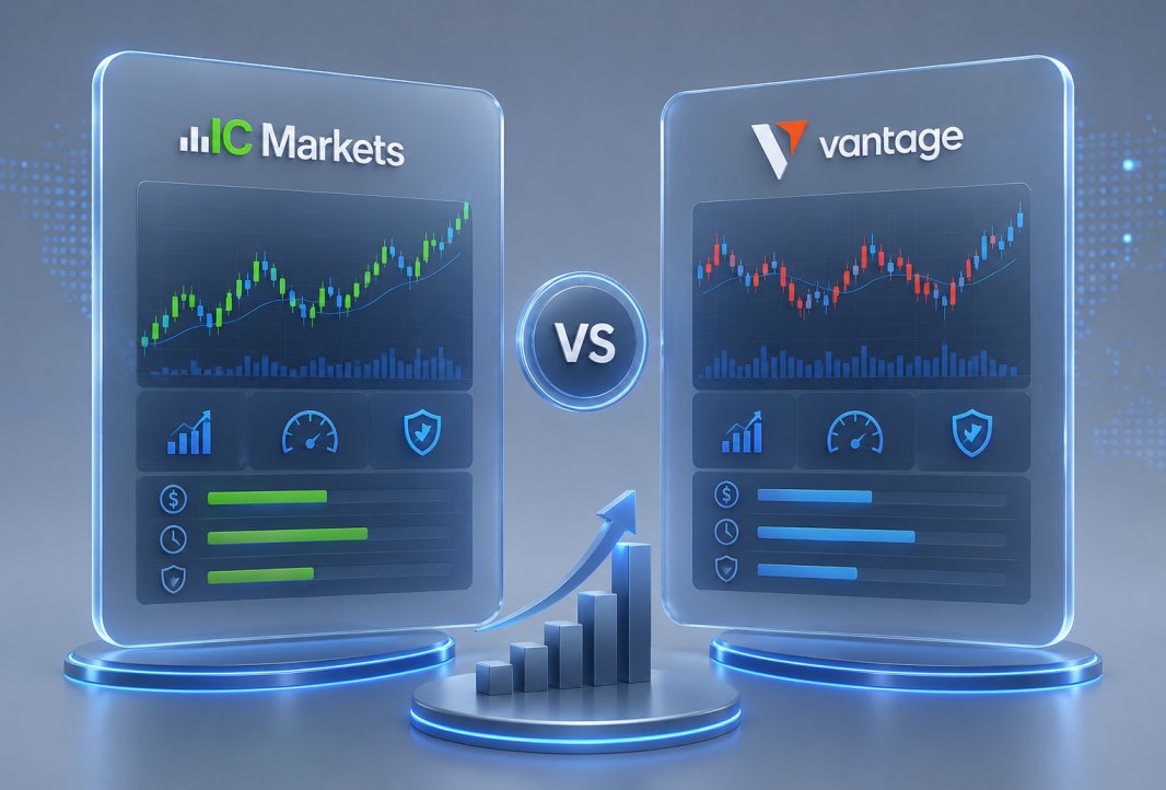 IC Markets versus Vantage FX trading platforms side by side comparison