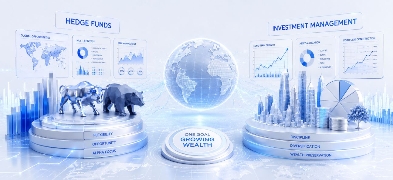 Markets in motion — hedge funds and investment management explained