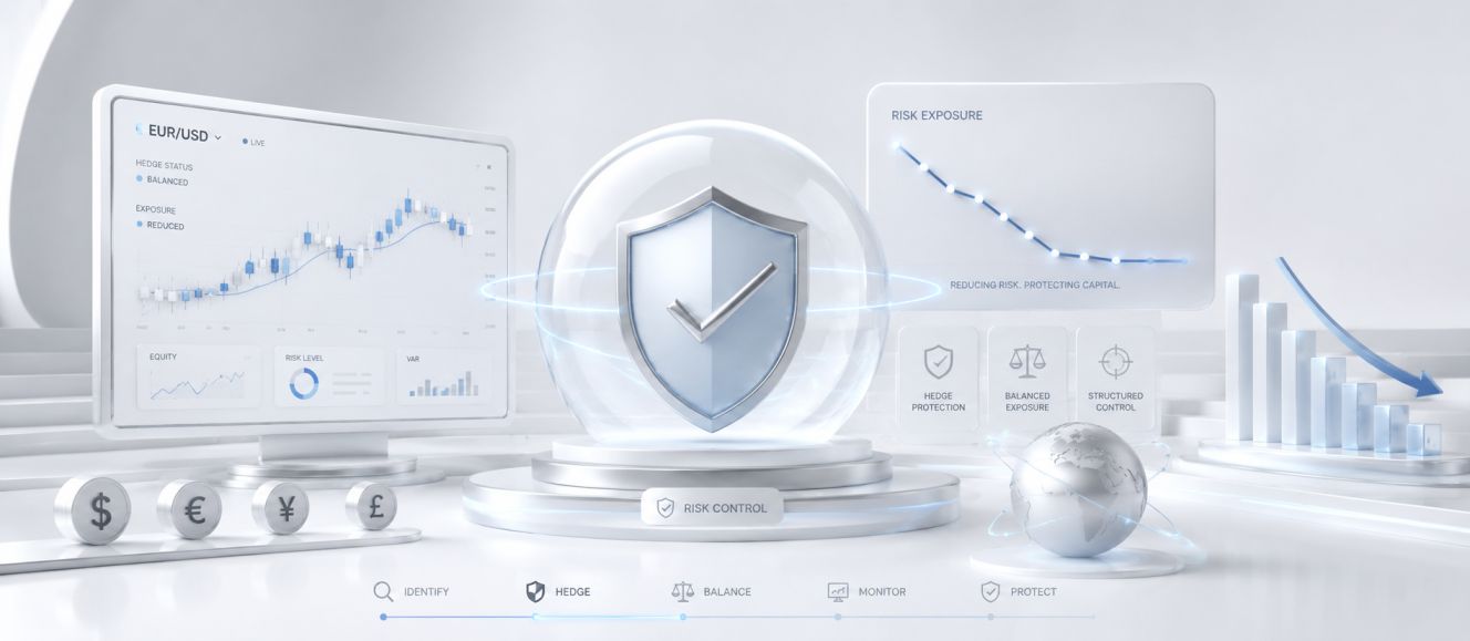 Minimizing risk exposure with a hedge forex strategy