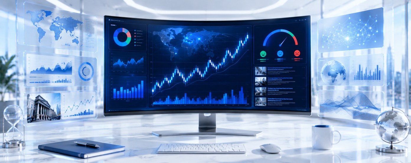 News sentiment analysis dashboard for forex trading decisions