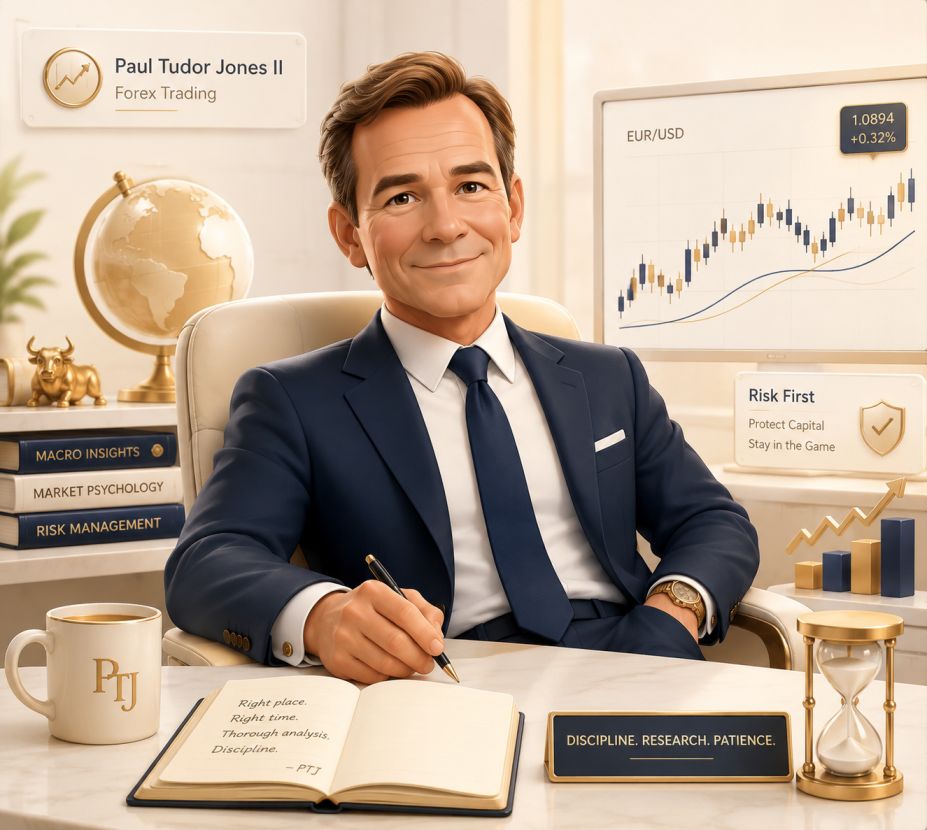 Paul Tudor Jones II — Tudor Investment Corp, forex trading strategy