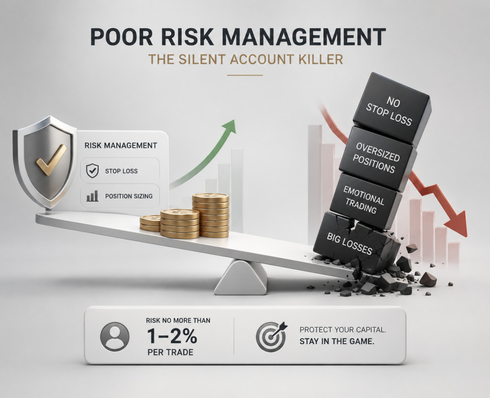 Risk management in forex trading — stop loss and position sizing strategies