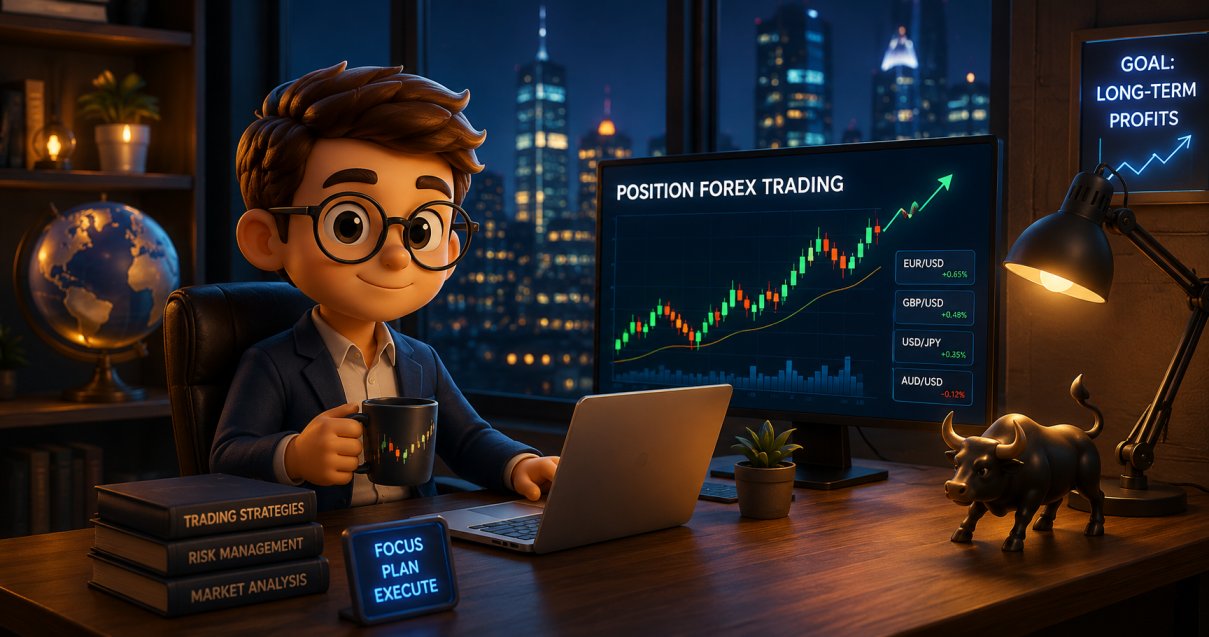 Position Forex Trading — Long-term chart analysis and market trends