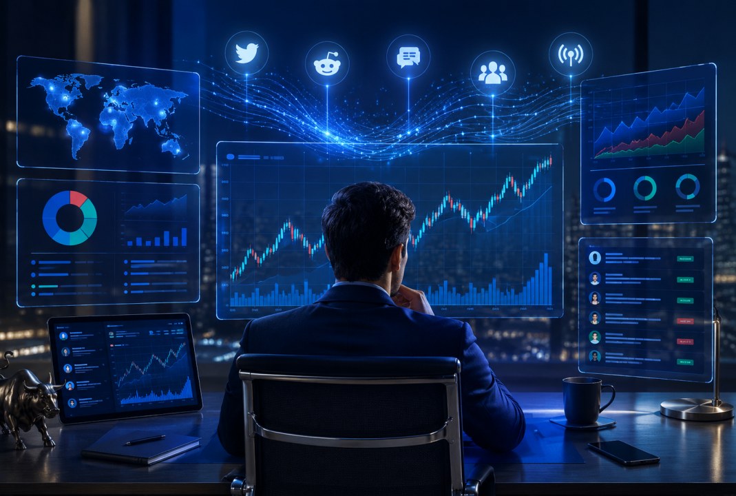 Social media sentiment analysis for forex — real-time market mood tracking