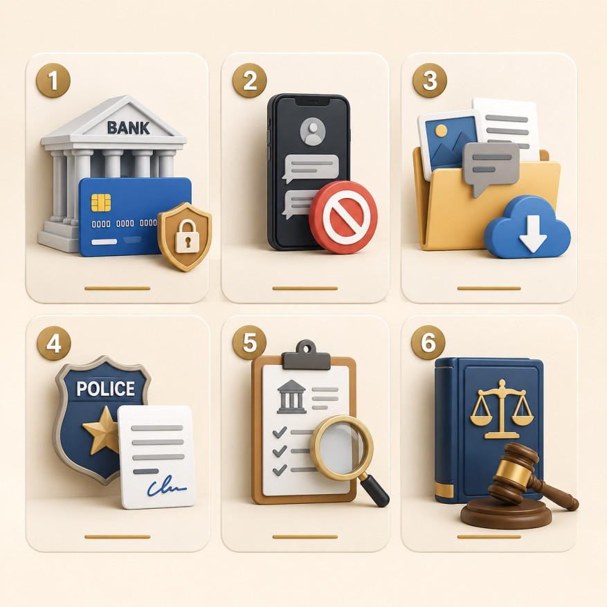 Gathering evidence and documentation after forex fraud — first 48 hours action steps
