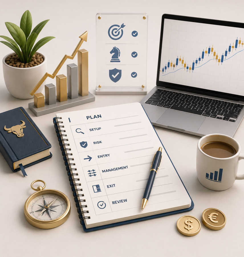 Plan how to trade forex initially as a beginner
